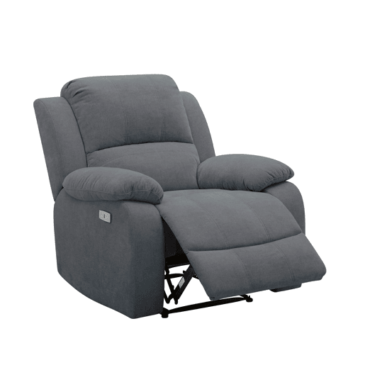 Cadeirão com relax elétrico RYAN cinza escuro Cadeirão com relax elétrico RYAN cinza escuro