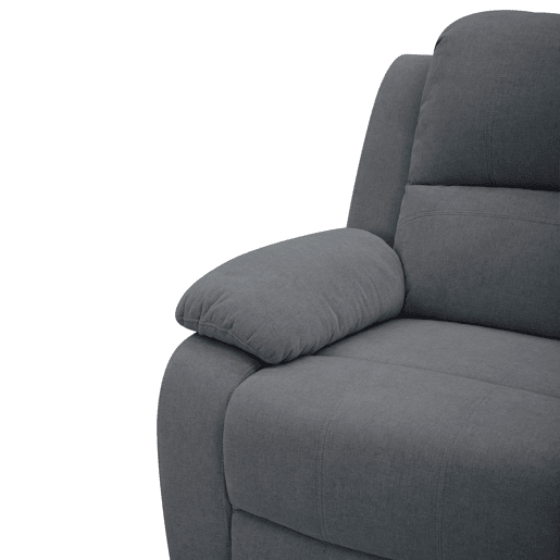 Cadeirão com relax elétrico RYAN cinza escuro Cadeirão com relax elétrico RYAN cinza escuro