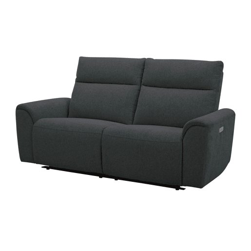 Sofá 3 lugares e 2 assentos relax elétricos TOBY cor cinza escuro Sofá 3 lugares e 2 assentos relax elétricos TOBY cor cinza escuro