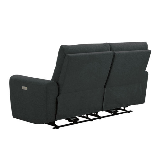 Sofá 3 lugares e 2 assentos relax elétricos TOBY cor cinza escuro Sofá 3 lugares e 2 assentos relax elétricos TOBY cor cinza escuro