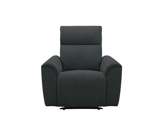 Sillón relax eléctrico toby color gris oscuro