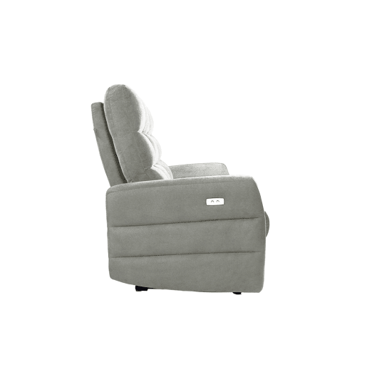 Sofá 3 lugares relax elétrico ZEUS cor cinza claro Sofá 3 lugares relax elétrico ZEUS cor cinza claro