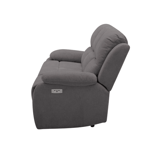 Sofá de 3 lugares 3 assentos relax elétricos RYAN vison Sofá de 3 lugares 3 assentos relax elétricos RYAN vison