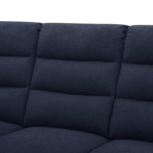 Chaise esquerda esquerda AMANDA relax elétrico cor azul