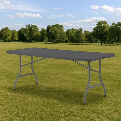 Mesa desdobrável CATERING 180x74cm cinzento