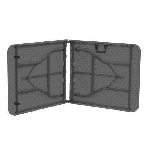 Mesa desdobrável CATERING 180x74cm cinzento