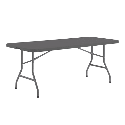 Mesa desdobrável CATERING 180x74cm cinzento