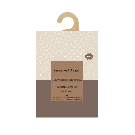 Saquetas perfumadas premium CINAMMON e GINGER 15gr