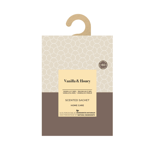 Saquetas perfumadas premium VANILLA e HONEY 15gr