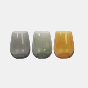 Conjunto de 4 copos NATUR CORAL 360cc marca LA MEDITERRANEA