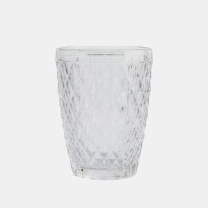 Conjunto de 6 copos STELVIO transparentes 270cc marca ALFARES