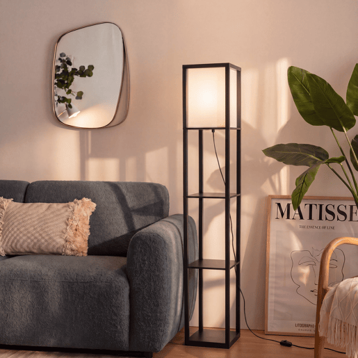 Candeeiro de pé JEN 159x26x26cm marca CONFORAMA