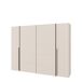 Armario SAND 210x270cm 2 puertas batientes y 2 puertas correderas Armario SAND 210x270cm 2 puertas batientes y 2 puertas correderas Beige