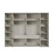 Armario SAND 210x270cm 2 puertas batientes y 2 puertas correderas Armario SAND 210x270cm 2 puertas batientes y 2 puertas correderas Beige