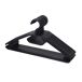 Set 10 perchas PLASTIKO 20,8x40x0,8cm color negro Set 10 perchas PLASTIKO 20,8x40x0,8cm color negro Negro