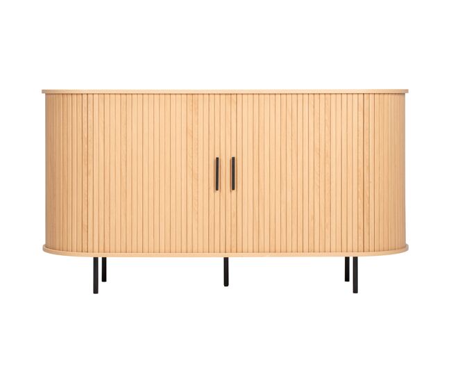 Aparador bajo palma con puertas correderas - conforama