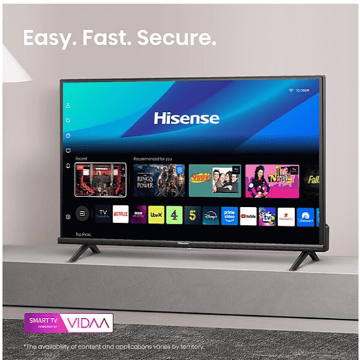 TV 65 polegadas HISENSE 65E8Q Smart TV Mini-LED