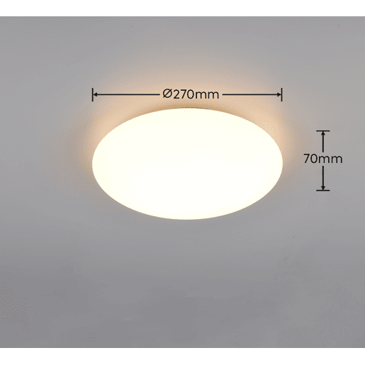 Plafon LED VIORA 12W 27cm marca REALITY