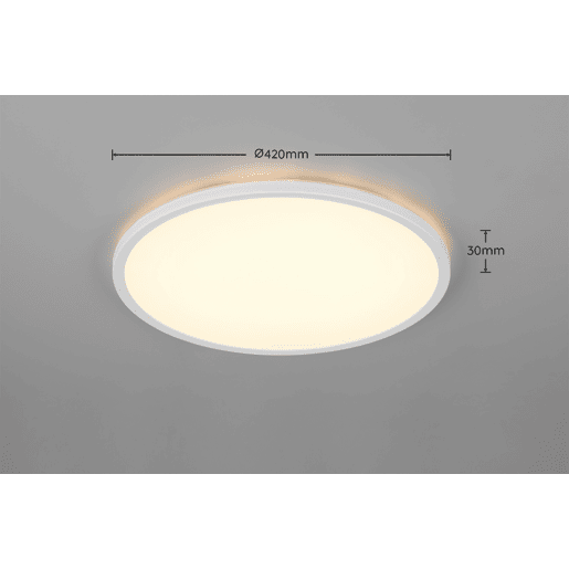 Plafon LED JOKO 22W 42cm cor branco marca REALITY Plafon LED JOKO 22W 42cm cor branco marca REALITY