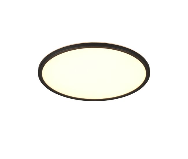 Plafón joko led 22w 42cm color negro marca reality