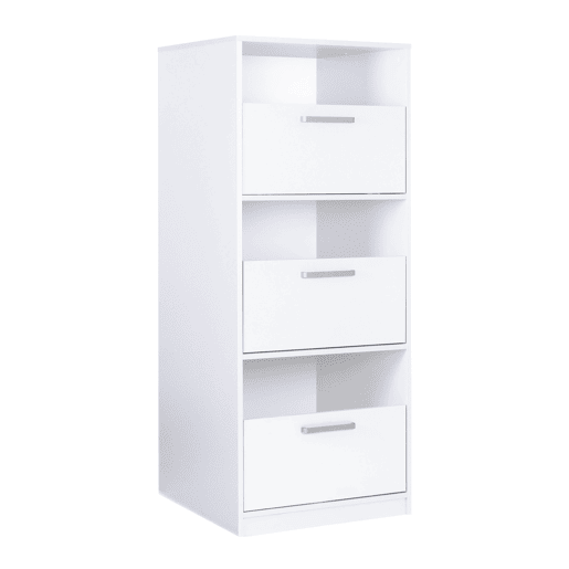 Módulo alto STIL com 3 portas 67x164cm branco Módulo alto STIL com 3 portas 67x164cm branco