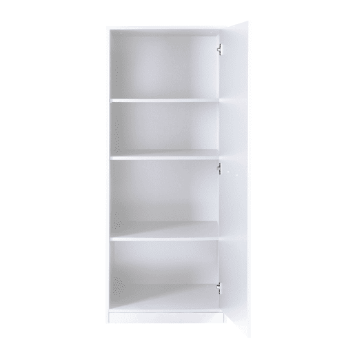Módulo alto STIL com 1 porta e prateleiras 67x164cm branco Módulo alto STIL com 1 porta e prateleiras 67x164cm branco