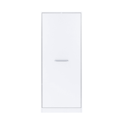 Módulo alto STIL varredor 1 porta e prateleiras 67x164cm branco