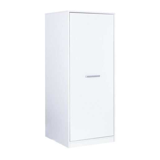 Módulo alto STIL varredor 1 porta e prateleiras 67x164cm branco