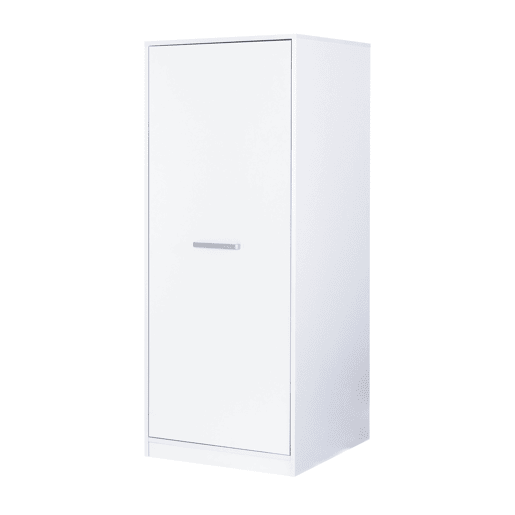 Módulo alto STIL varredor 1 porta e prateleiras 67x164cm branco