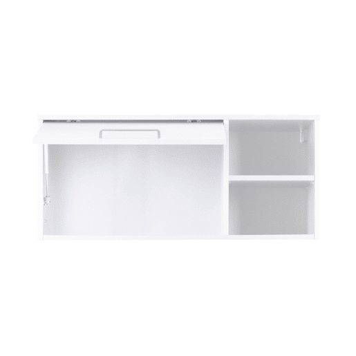 Módulo de parede STIL com 1 porta e prateleiras 99x44cm branco