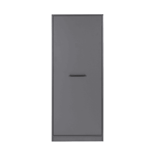 Módulo alto STIL com 1 porta e prateleiras 67x164cm cinza Módulo alto STIL com 1 porta e prateleiras 67x164cm cinza