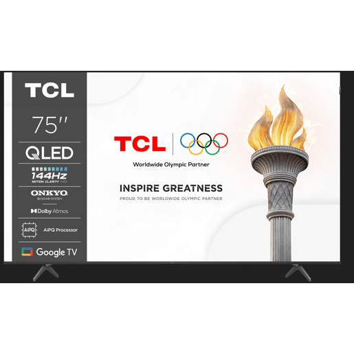 TV 75 polegadas TCL 75P8K Smart TV UHD 4K