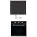 Conjunto placa inducción y horno multifunción CORBERÓ CCHEIM766 Conjunto placa inducción y horno multifunción CORBERÓ CCHEIM766 Negro