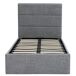 Cama abatible NIZA 90x190cm color gris Cama abatible NIZA 90x190cm color gris Gris