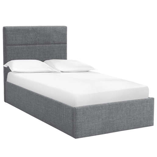 Cama abatÃvel NIZA 90x190cm cor cinza Cama abatÃvel NIZA 90x190cm cor cinza