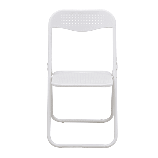 Cadeira de jardim dobrável FOLDY branco