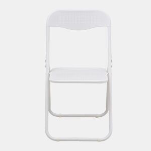Cadeira de jardim dobrável FOLDY branco