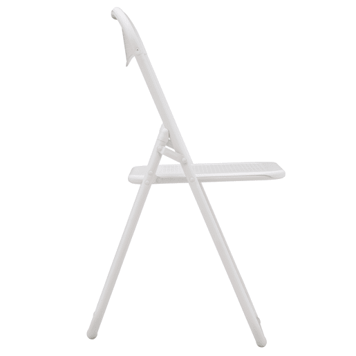 Cadeira de jardim dobrável FOLDY branco