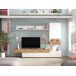 Compacto tv HECTOR 240 cm blanco y roble Compacto tv HECTOR 240 cm blanco y roble Blanco/ Madera