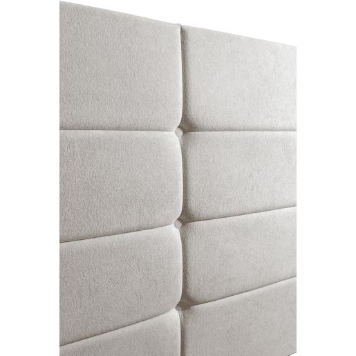 Cabeceira EBRO roller 110x160x8cm bege Cabeceira EBRO roller 110x160x8cm bege