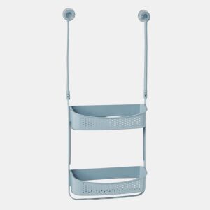 Suporte para acessórios BAÑO com 2 prateleiras azul