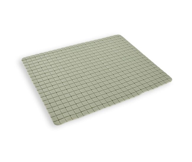 Alfombra baño pvc 65x35cm color verde
