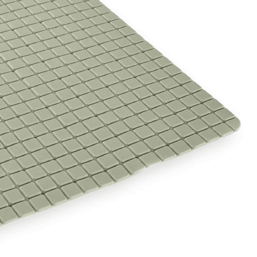 Tapete de banho PVC 65x35cm verde