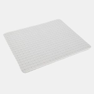Tapete de banho PVC 65x35cm branco