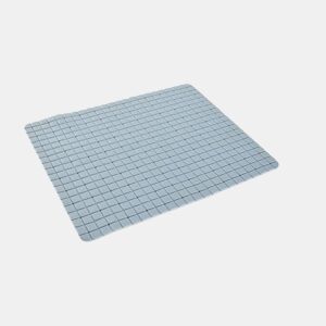 Tapete de banho PVC 65x35cm azul