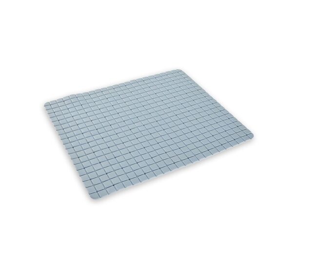 Alfombra baño pvc 65x35cm color azul