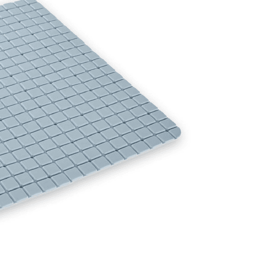 Tapete de banho PVC 65x35cm azul