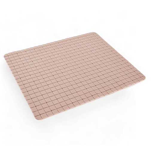 Tapete de banho PVC 65x35cm rosa
