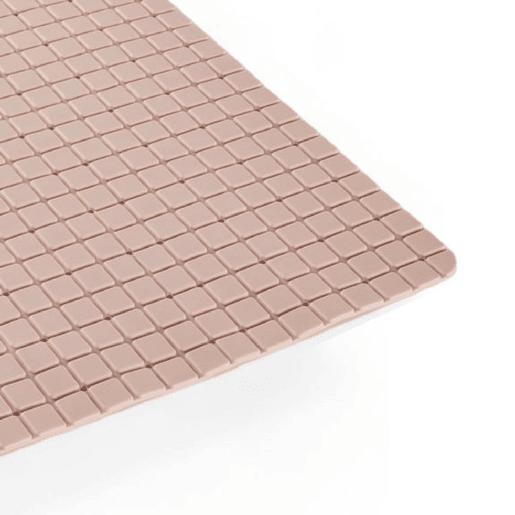Tapete de banho PVC 65x35cm rosa