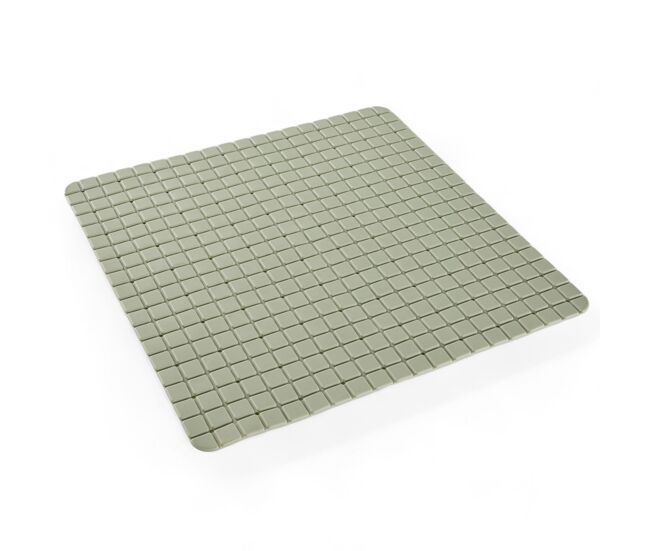 Alfombra baño pvc 50x50cm color verde